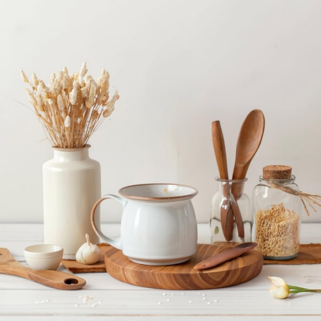 Gotowanie w przytulnej kuchni